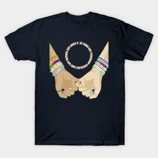 FRIENDSHIP BRACELETS LYRICS T-Shirt